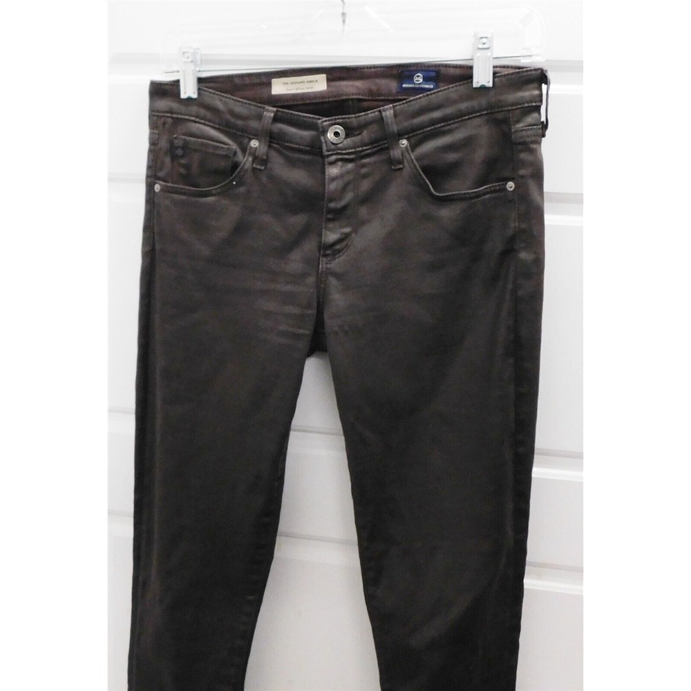 Adriano Goldschmeidโ Brown Soft Stretch Skinny Leggings sz 27R